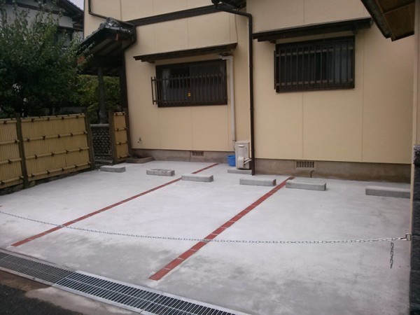 車庫増設工事　遠賀町
