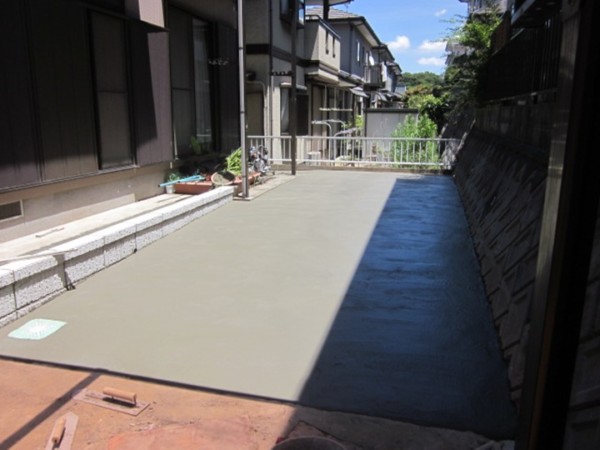 車庫増設工事　北九州市八幡西区