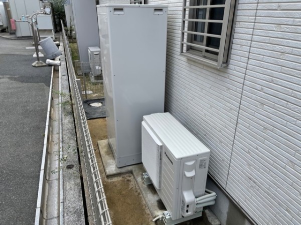 北九州市八幡西区　エコキュート交換工事