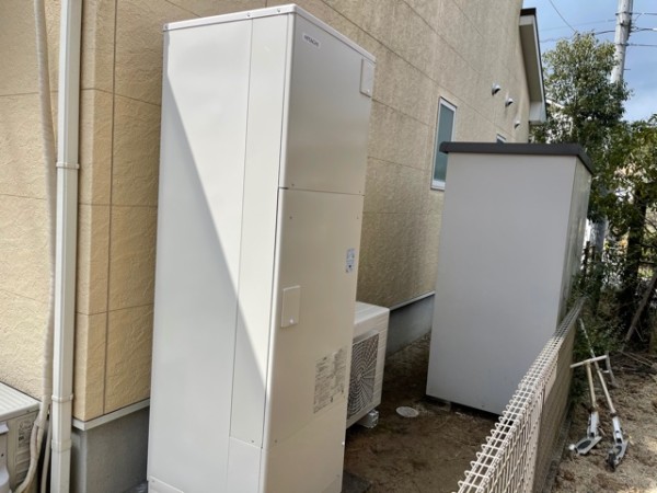 北九州市小倉南区　エコキュート交換工事
