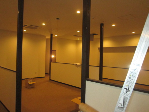 リラクゼーションスペース＆整骨院　内装工事　北九州市