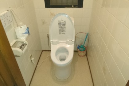 トイレ、浴室シャワー水栓交換　北九州市八幡西区