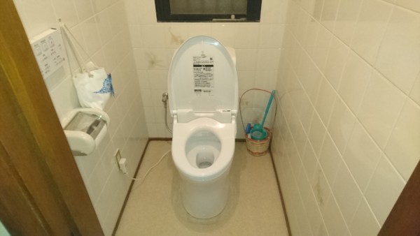 トイレ、浴室シャワー水栓交換　北九州市八幡西区