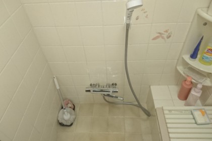 トイレ、浴室シャワー水栓交換　北九州市八幡西区