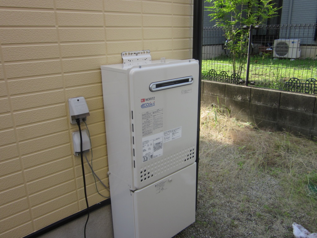 給湯器施工後