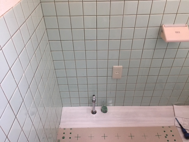 手洗い器配管工事