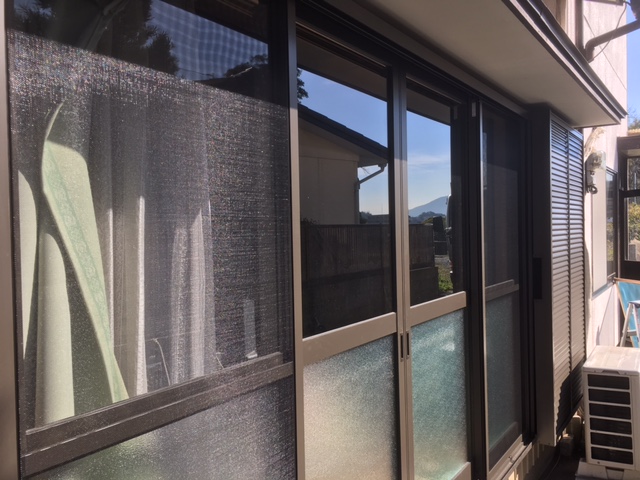 掃き出し窓施工後