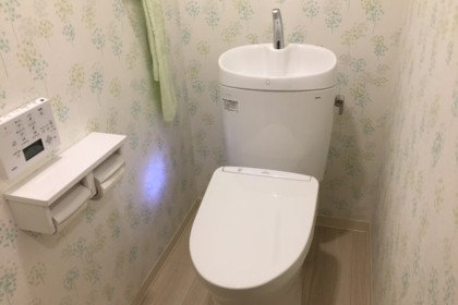 トイレリフォーム工事　北九州市八幡西区