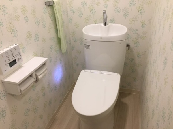 トイレリフォーム工事　北九州市八幡西区