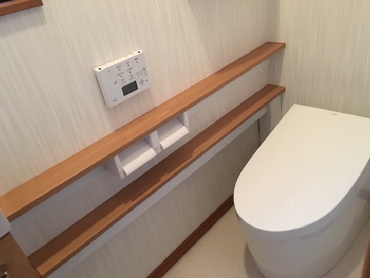 トイレ施工後