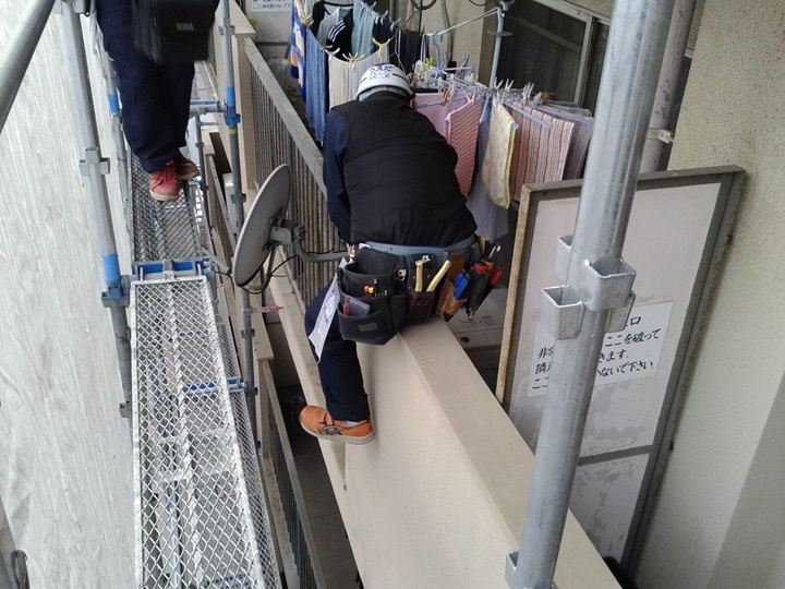 BSアンテナ外部取り外し