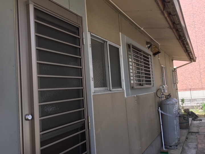 台所サッシ施工後