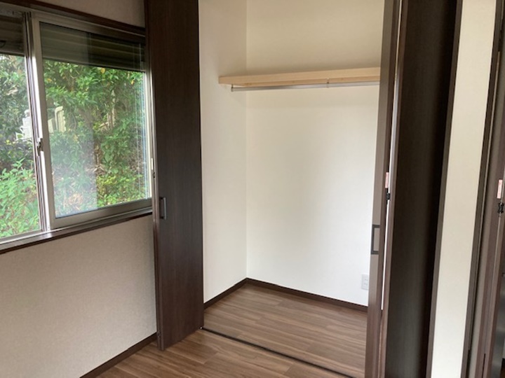 クローゼットの入れ替え