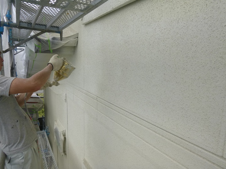 ソフトリシン吹付２回目