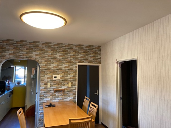 リビング施工後