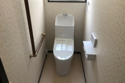 トイレ交換工事　八幡西区