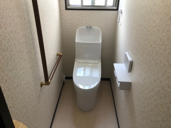 トイレ交換工事　八幡西区