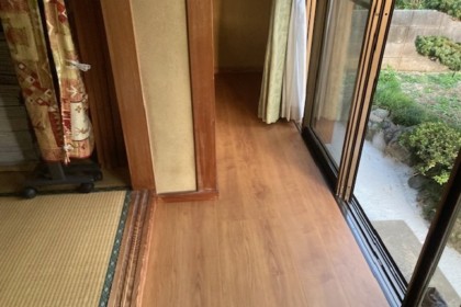 戸建て住宅　床フローリング、リフォーム,リノベーション