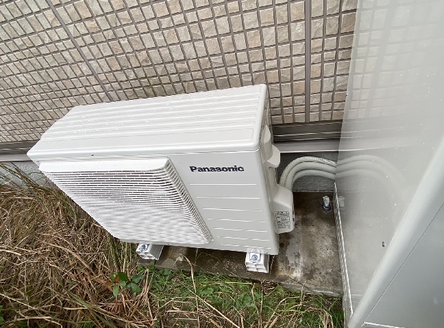 施工後<br />ヒートポンプ交換後