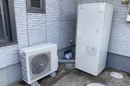 嘉麻市　エコキュート交換工事