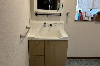 洗面所リフォーム、リノベーション