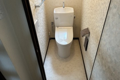 北九州市八幡西区　トイレ、洗面化粧台　リフォーム、リノベーション