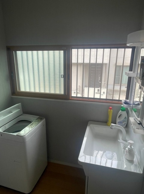 施工後<br />洗面所の窓です。<br />