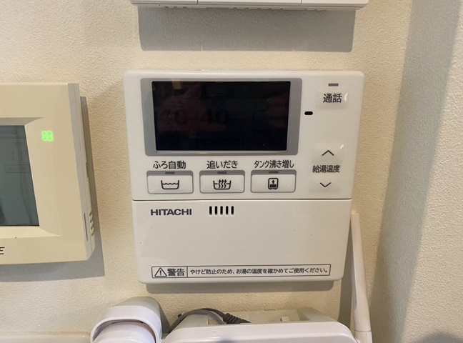 施工後の台所リモコンです。