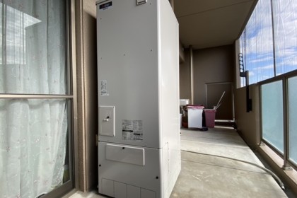 北九州市八幡西区　マンションエコキュート交換工事