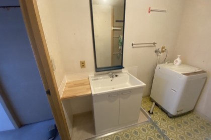 北九州市八幡西区　洗面台交換リフォーム