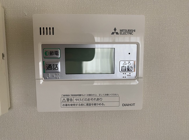 施工後の台所リモコンです。<br />
