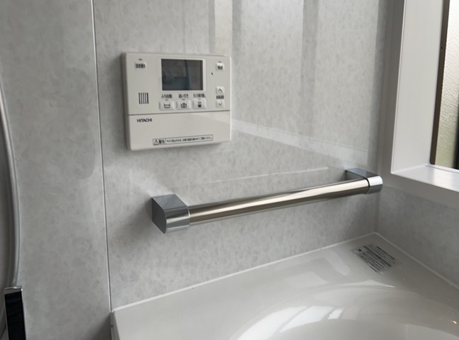 施工後<br />手すりもついて使いやすくなりました！