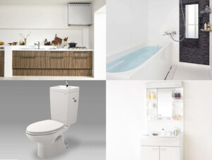 お求めやすい水まわり4点パック！