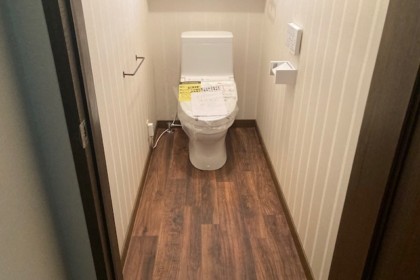 中間市 埴生のトイレ水洗化工事
