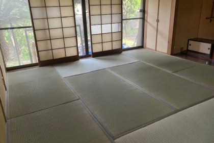 中間市 埴生のサッシ・外壁・内装工事