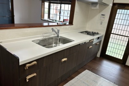 北九州市八幡西区 キッチン工事