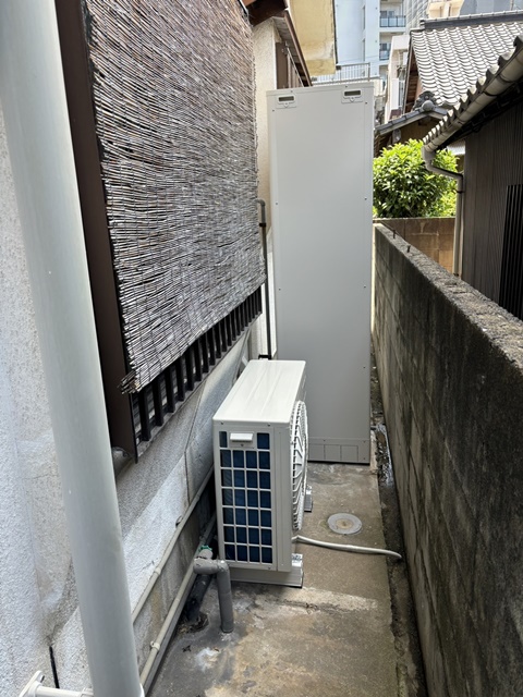 ヒートポンプユニットが新たに追加になりました。