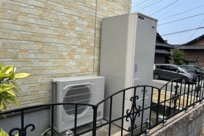 北九州市小倉北区　エコキュート交換リフォーム
