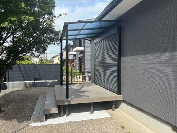 北九州市若松区　ウッドデッキ設置工事