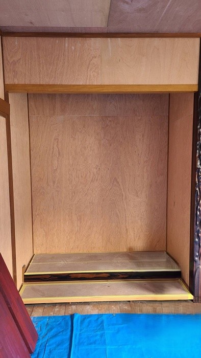 床の間の施工中です。