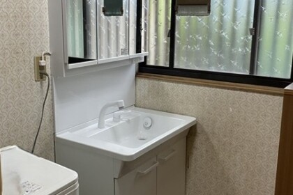 北九州市八幡西区　洗面台交換