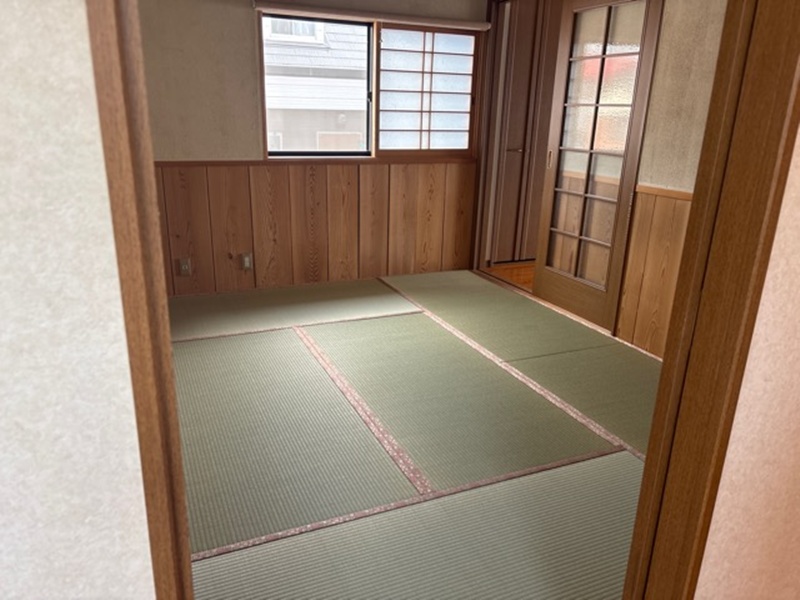 施工後の3階の和室です。