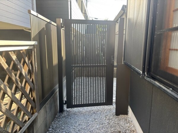 北九州市八幡西区　門扉・フェンスを設置