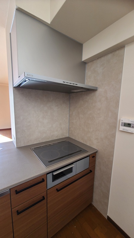 レンジフードもスッキリです。