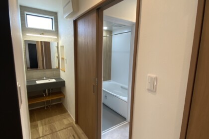 中間市　洗面所・浴室リフォーム