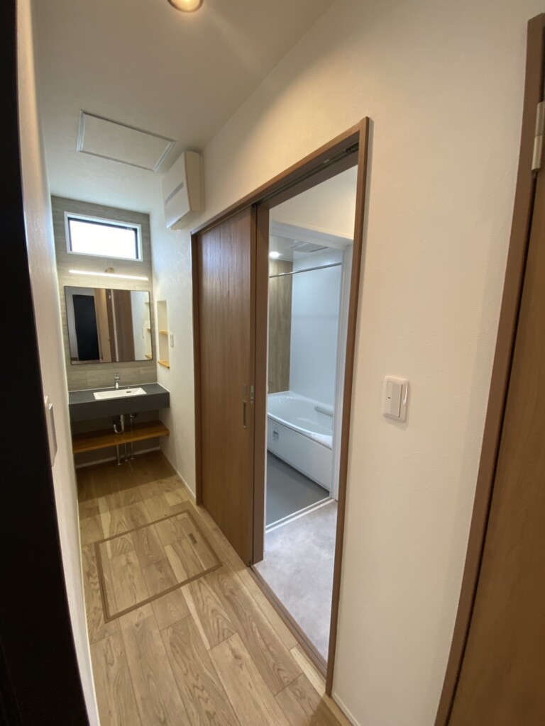 中間市　洗面所・浴室リフォーム