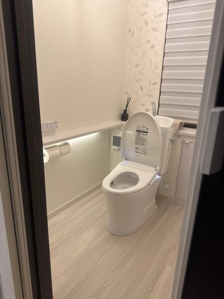 北九州市八幡西区　物置をトイレにリフォーム