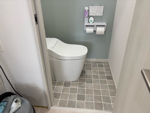 引戸になり、少し、広々空間になりました。落ち着いた雰囲気になりました。