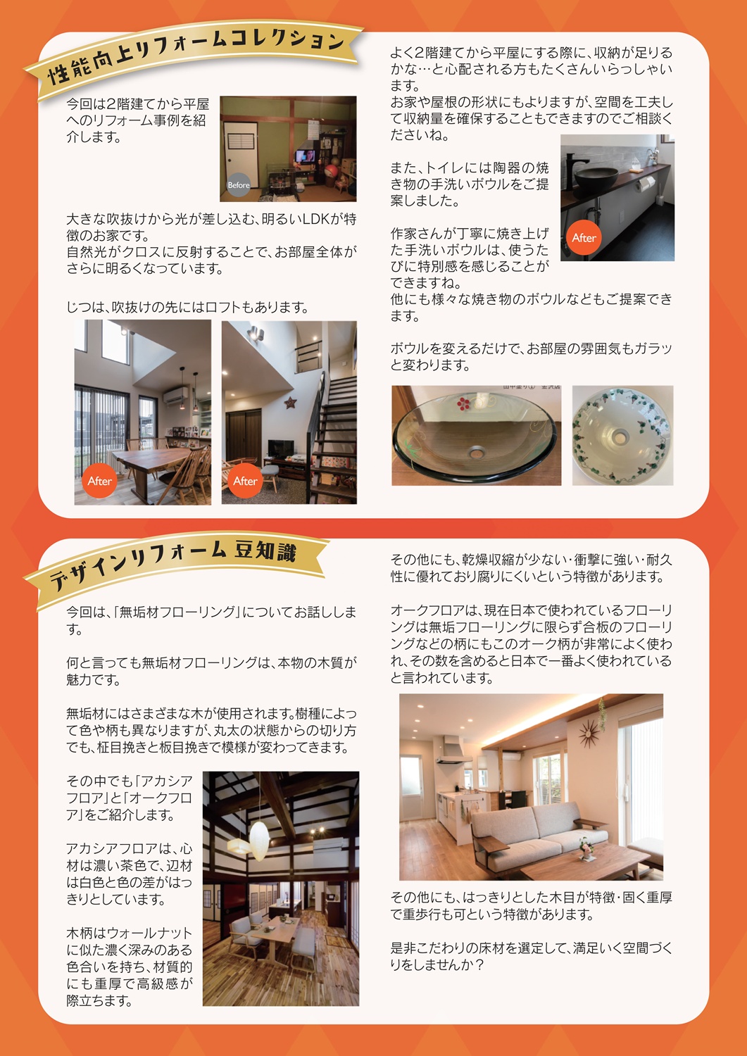 性能向上リフォームコレクション